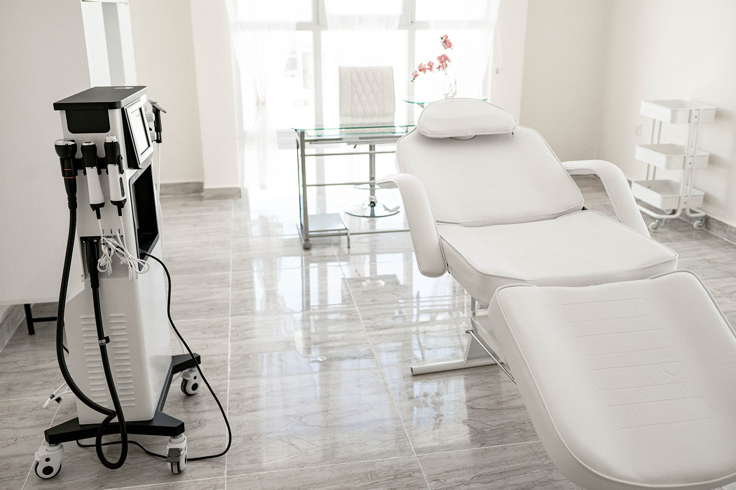 東京でクールスカルプティングを代行クリニックの充実した院内設備
